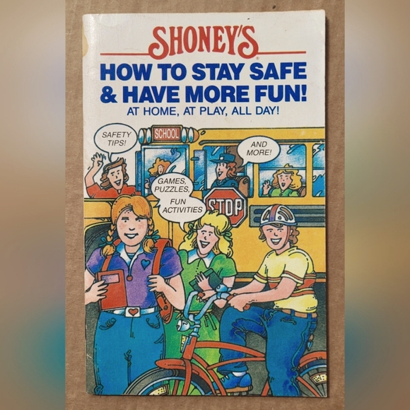 Shoney's How to Stay Safe & Have More Fun! At Home, At Play, All Day! Activity - Picture 1 of 11